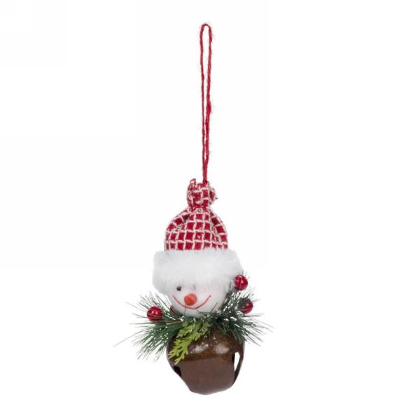 Jingle Bell Snowman Ornament