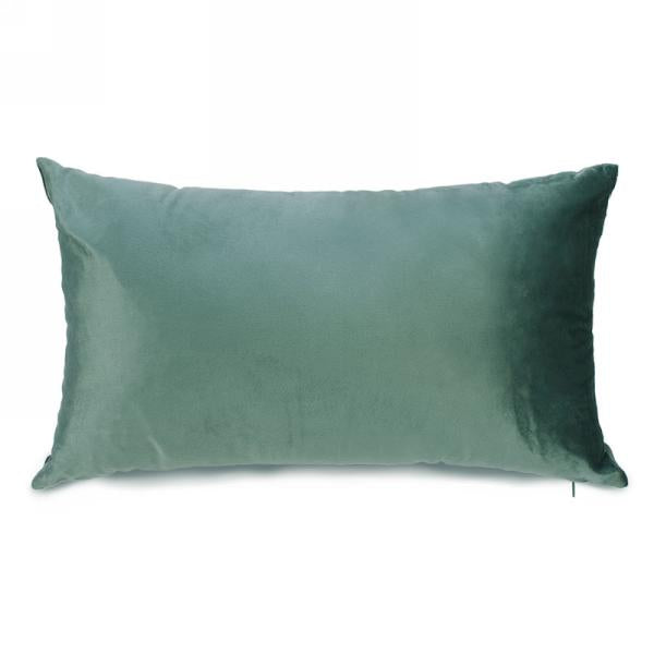 Sammy Velvet Breakfast Cushion Green