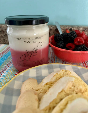 Black Raspberry Vanilla Soy Candle and Melts