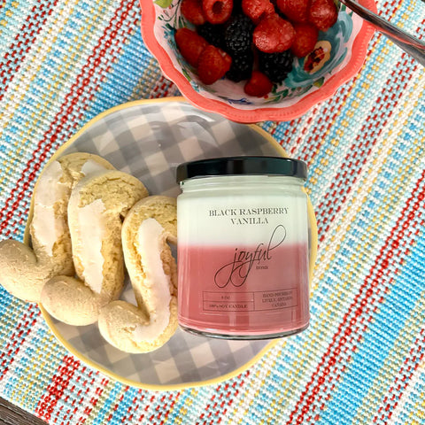 Black Raspberry Vanilla Soy Candle and Melts