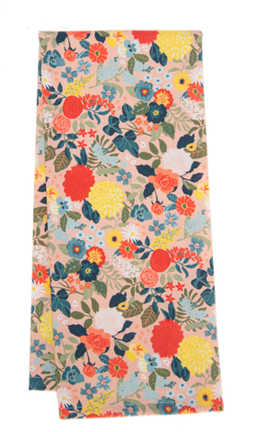 Flower Tea Towel