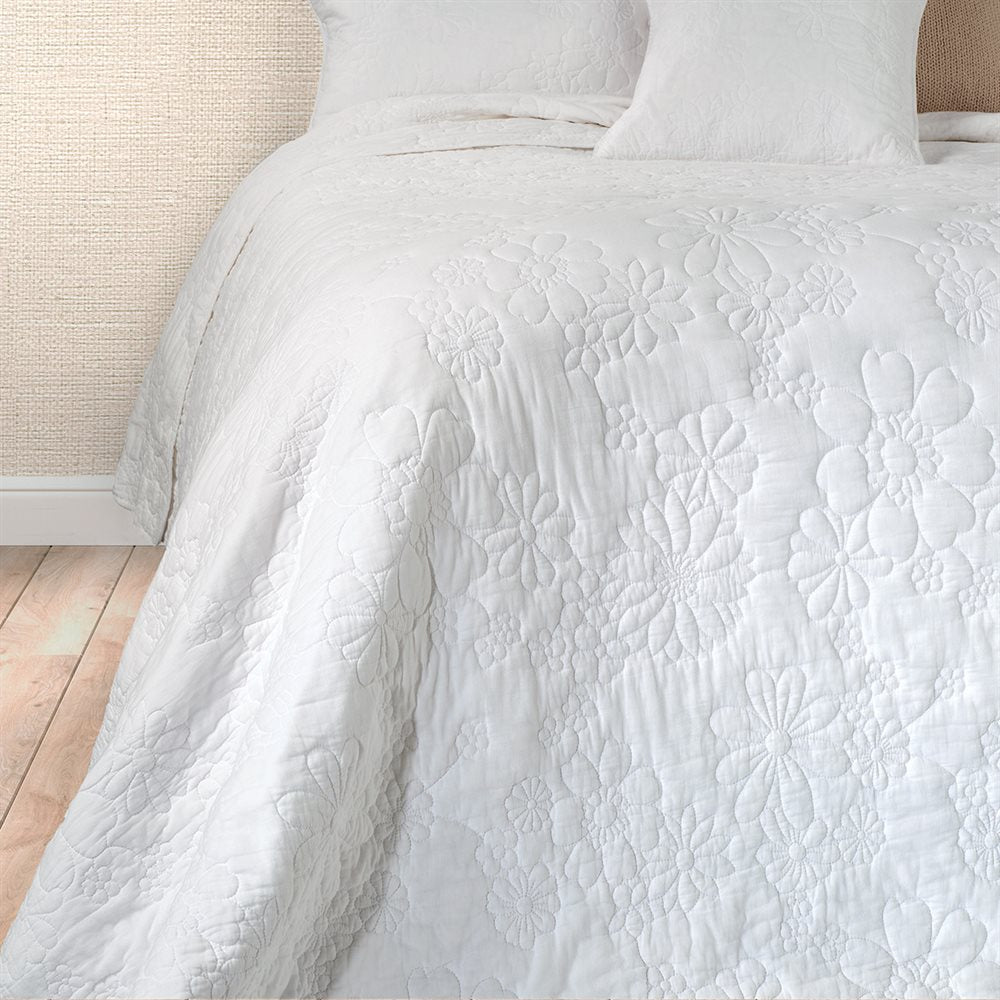 Flower Stitched Quilt Collection