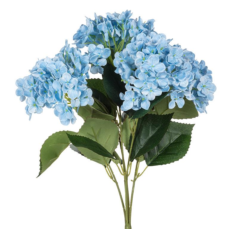Real Touch Hydrangea Bouquet Blue