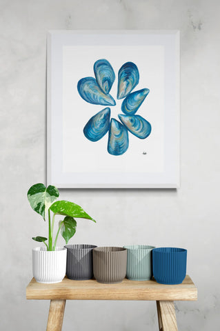 Lucky Mussels Print