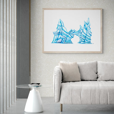 Glacial Gateway Print
