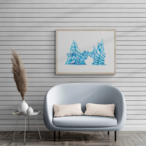 Glacial Gateway Print