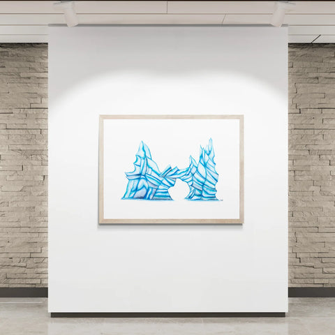 Glacial Gateway Print