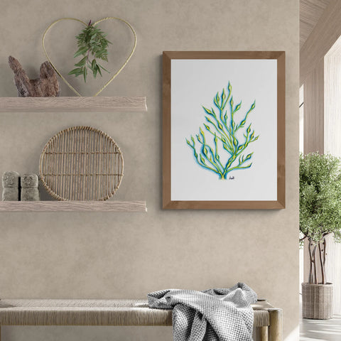 Rockweed Haze Print