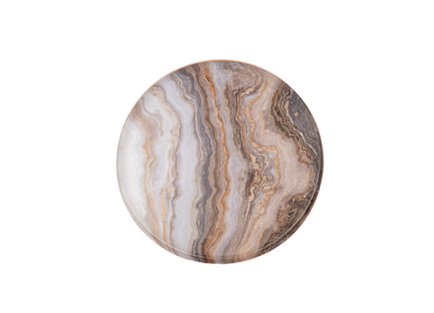 Agate Look Metal Tray