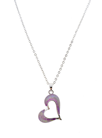 Purple Sweetheart Necklace