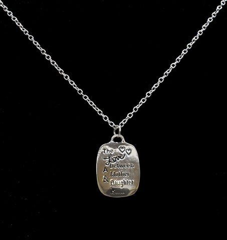 Mother Daughter Relationship Necklace