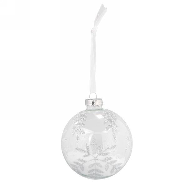 Silver Foliage Ornament