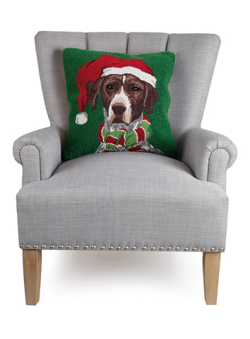Holiday Pointer Pillow