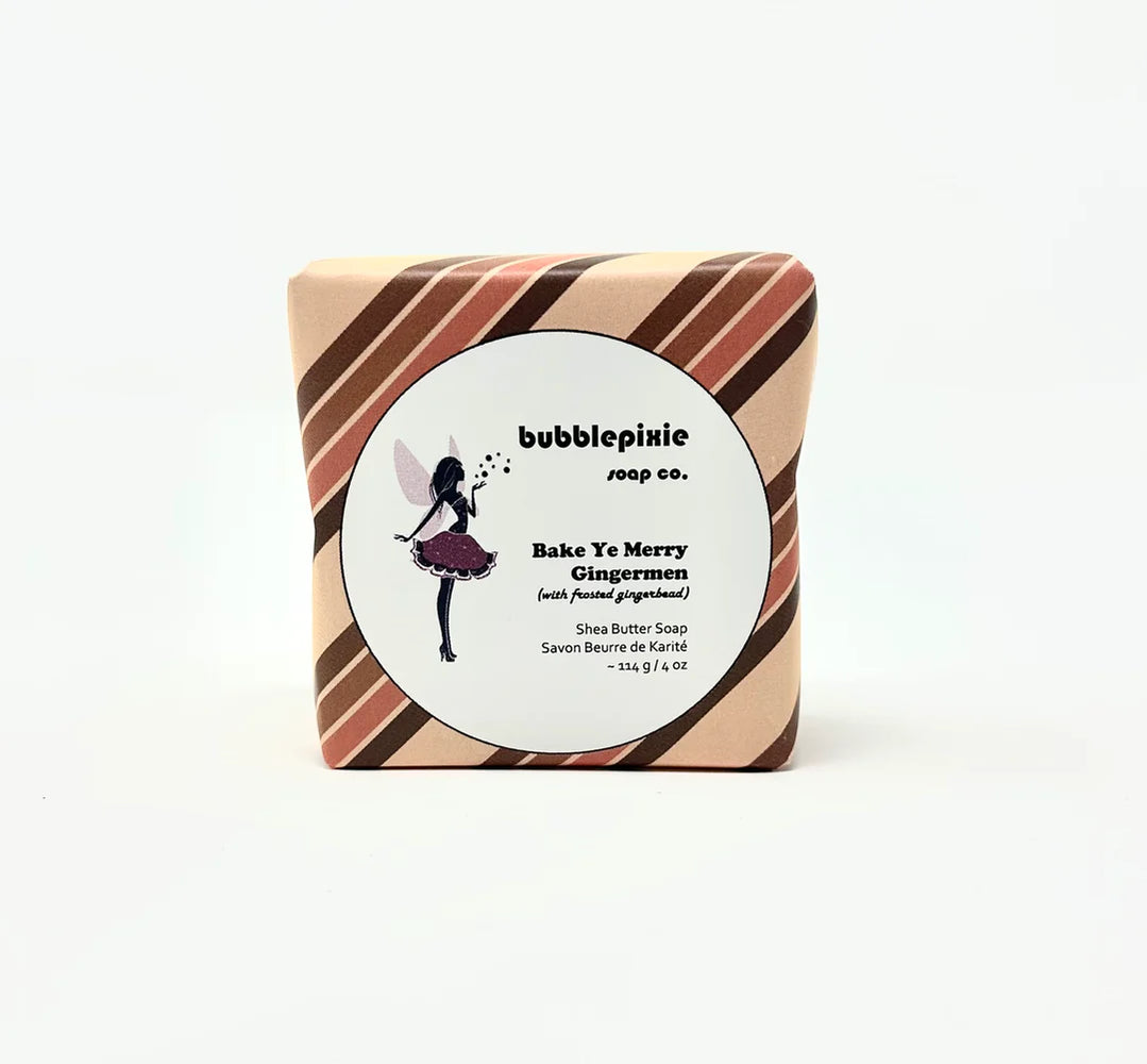 Bake Ye Merry Gingermen Shea Butter Soap