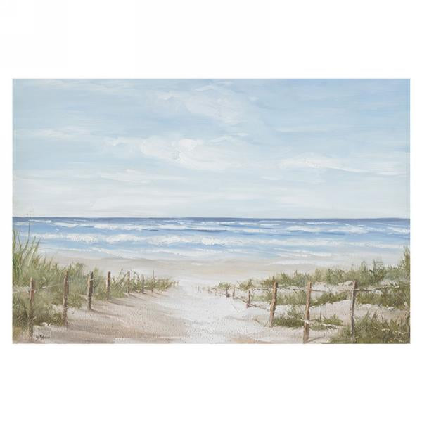 Pathway To The Beach Canvas