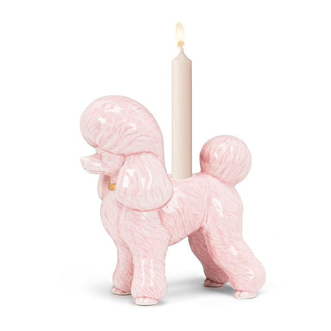 Poodle Candle Holder