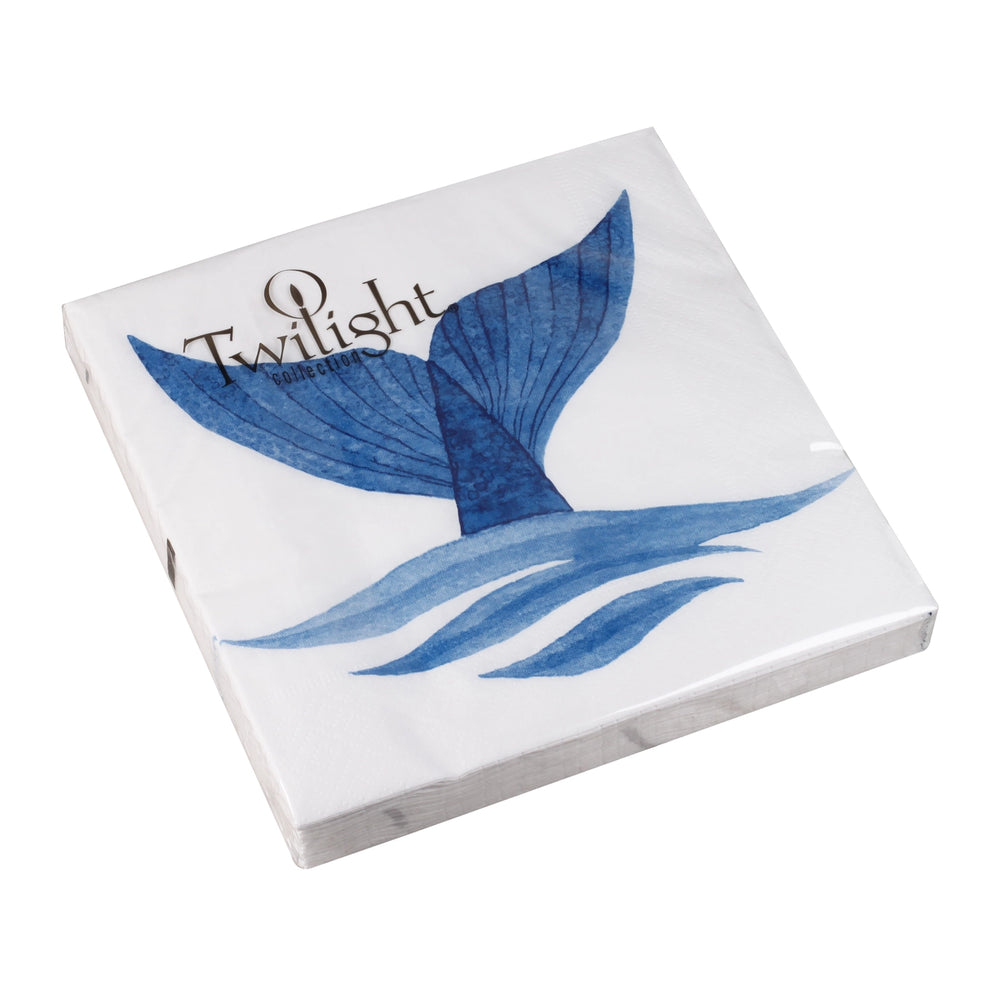 Whale Tail Paper Napkins