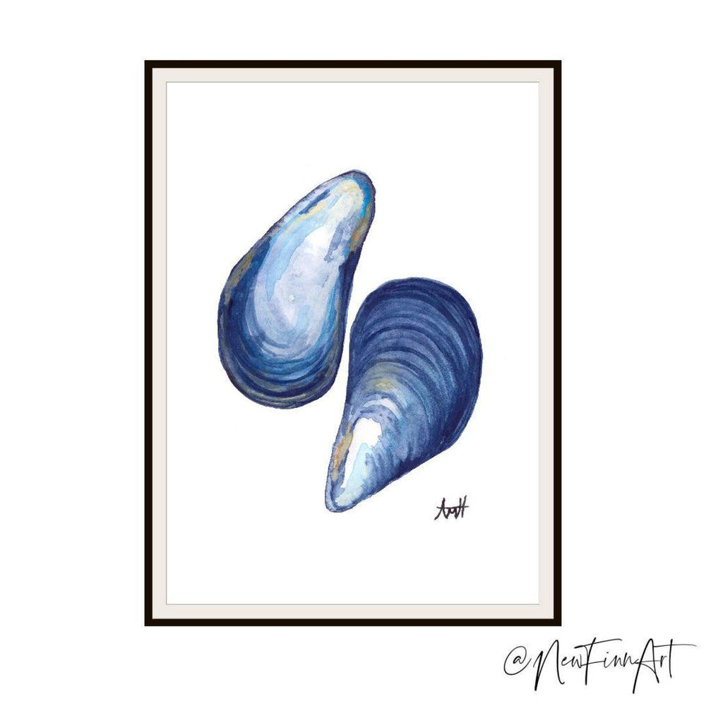 Newfoundland Mussels Art Print