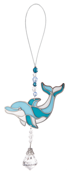 Dolphin Sun Jewels Suncatcher