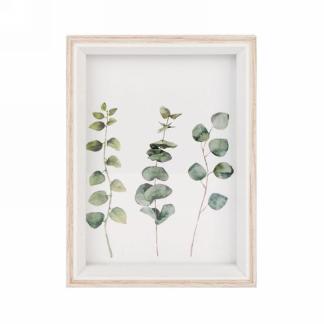 Natural Photo Frame With Foliage