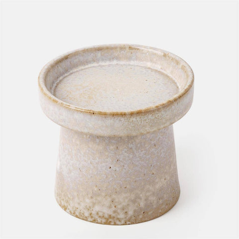 Reactive Glaze Pillar Candle Holder 2 sizes