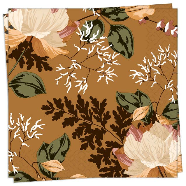 Heritage Florals Cocktail Napkin