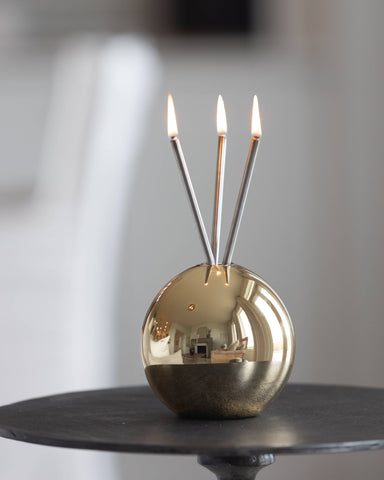 Neva Vase, Gold Metallic