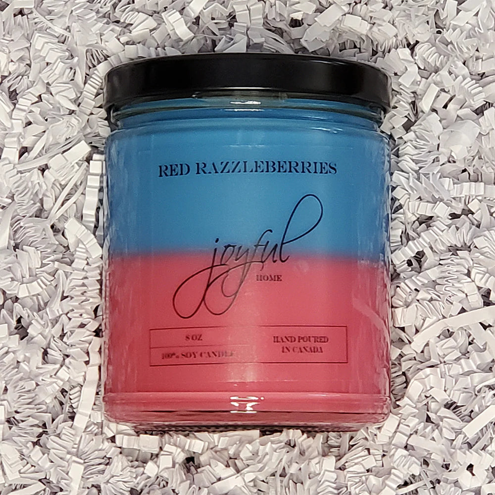 Red Razzleberries Soy Candle