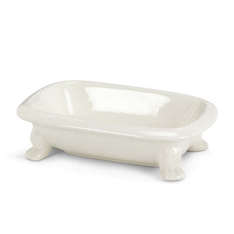 Ivory Bath Tub Soap Dish