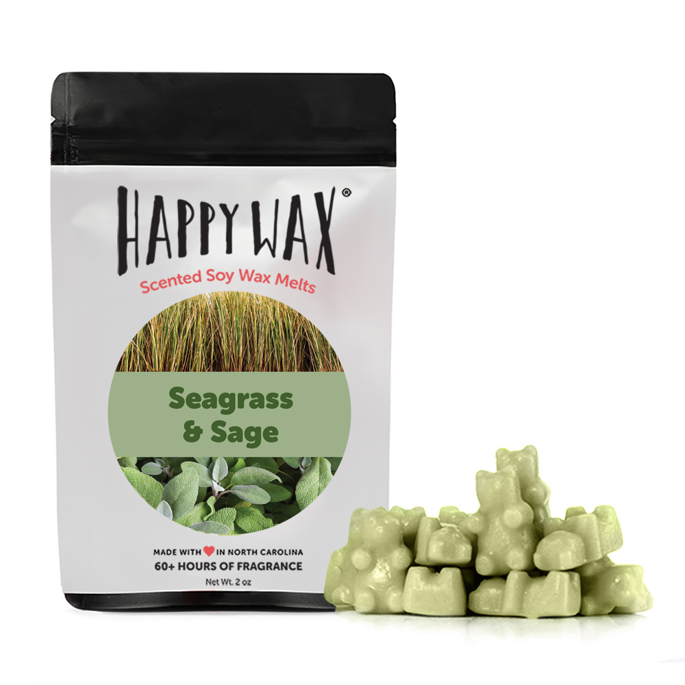 Seagrass & Sage Wax Melts Pouch