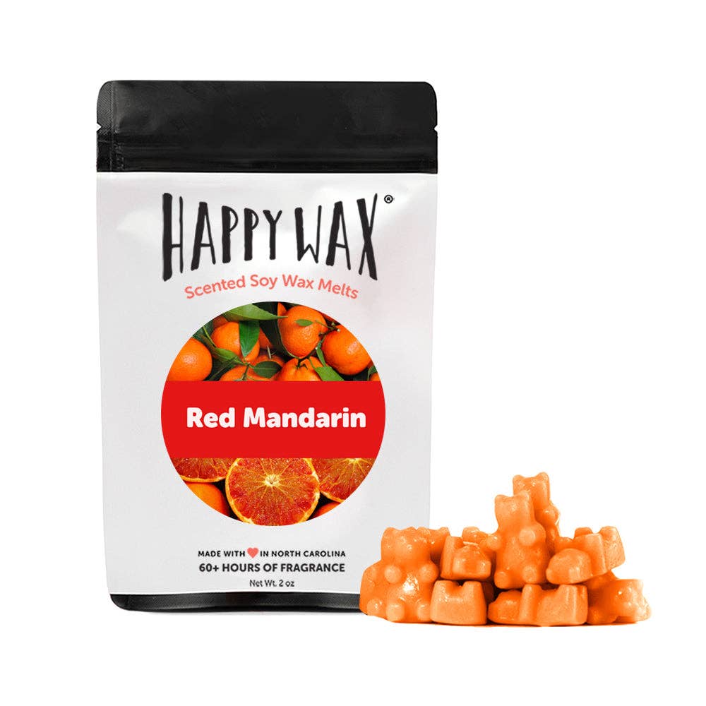 Red Mandarin Wax Melts Pouch