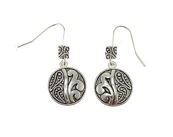 Silver Motif Earrings