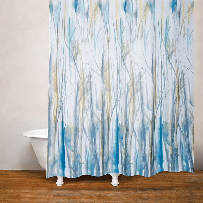 Light Breeze Shower Curtain