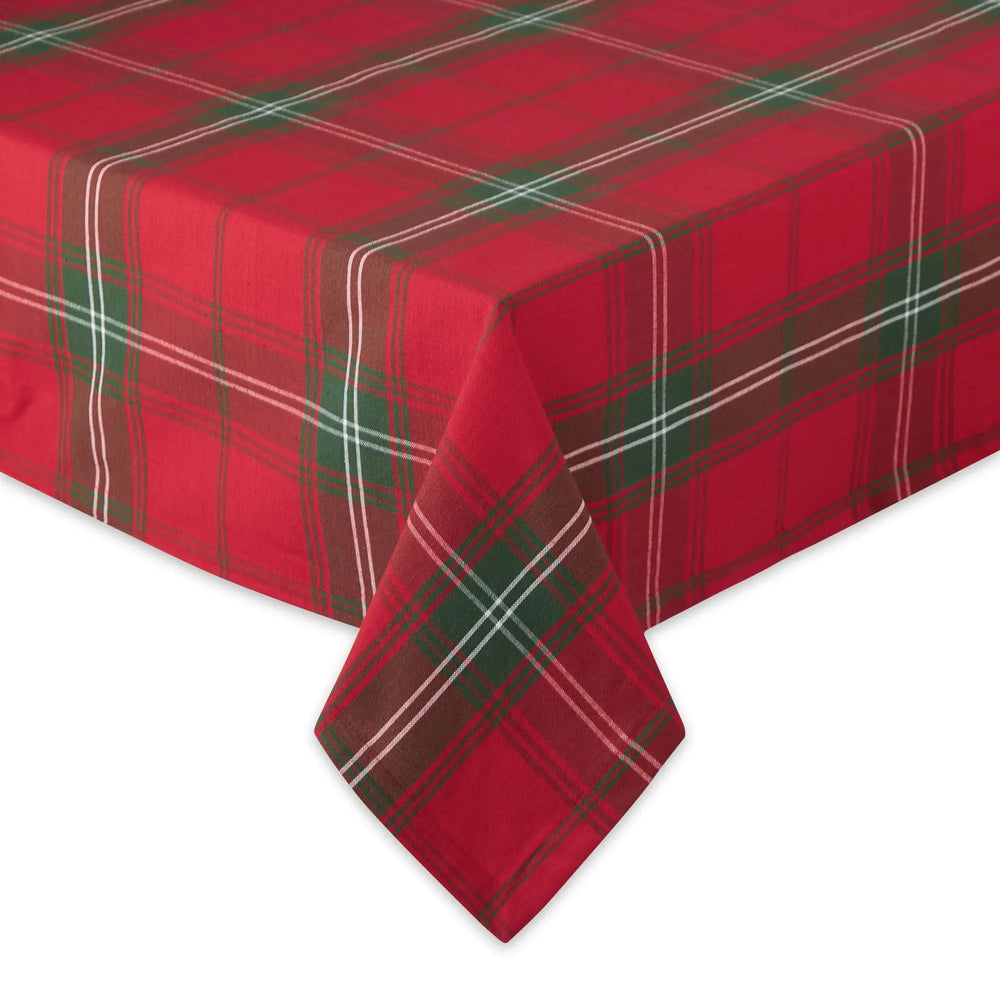 Christmas Plaid Tablecloth