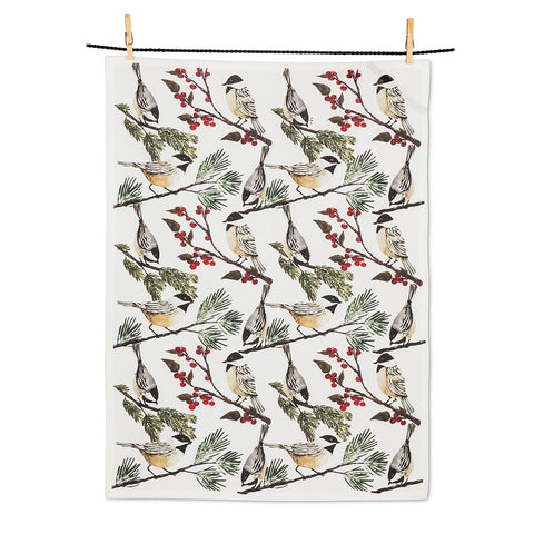 Chickadee Tea Towel