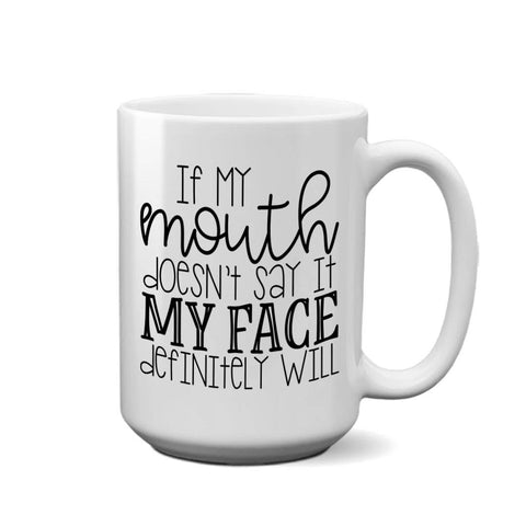 For a Laugh Mugs Black & White