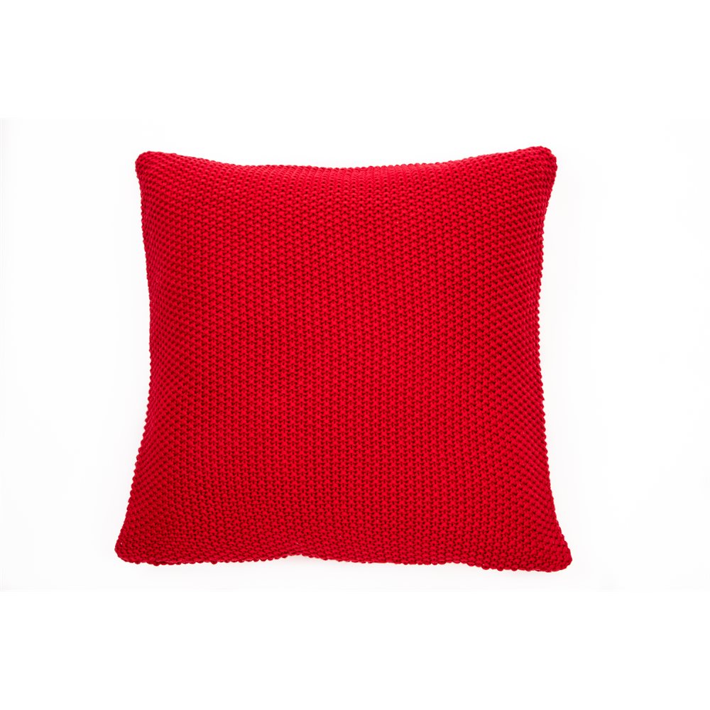 Cherry Knitted Cushion