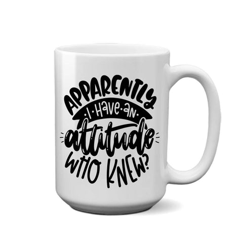 For a Laugh Mugs Black & White