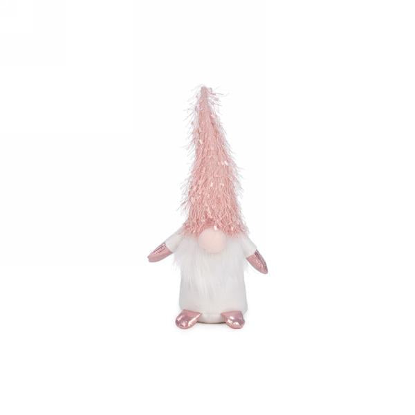 Pink & White Gnome