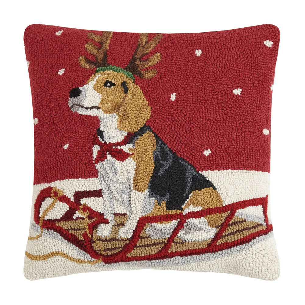 Beagle Hook Pillow