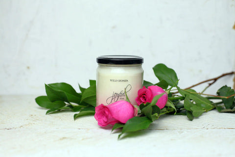 Wild Roses Soy Candle