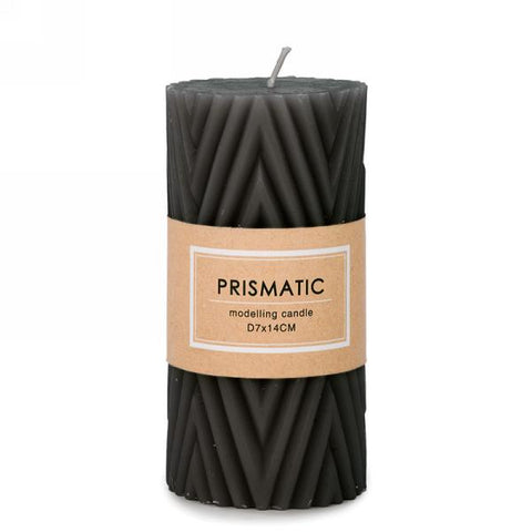 Prismatic Motif Candle