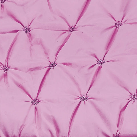 Gathered Galaxy Quilt Set, Pink & Blue