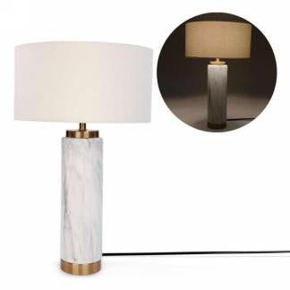 Marble Look Lamp