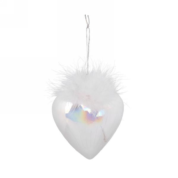 Feather Heart Ornament