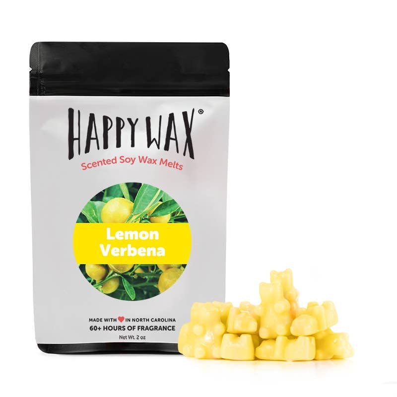 Happy Wax Pouch Pack-Lemon Verbena