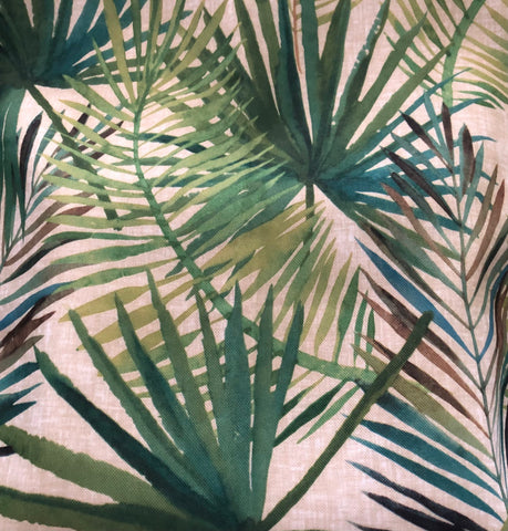 Palm Tree Fabric Shower Curtain