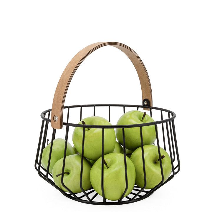 Tempo Basket w/ Wooden Handle