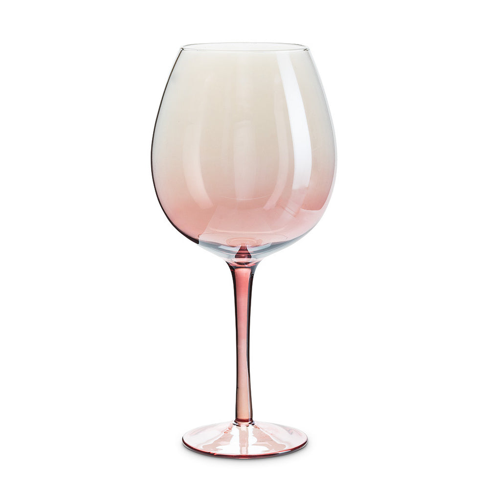 XLG Pink Iris Goblet -