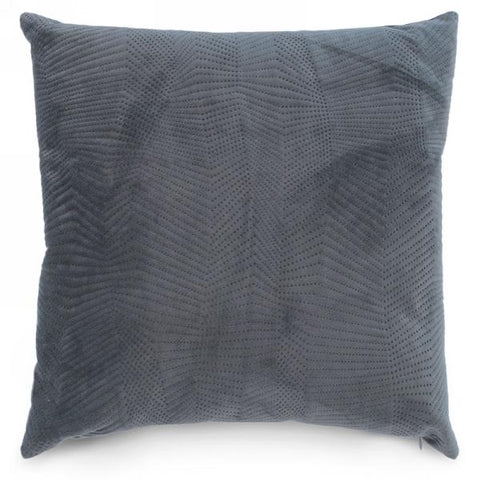 Dash Grey Velvet Cushion